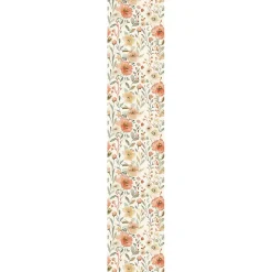 Papier peint intissé pré-encollé - FLEURS VINTAGE COQUELICOTS - 1 rouleau de 300x60cm