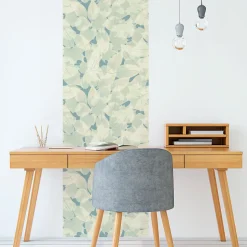 Papier peint intissé pré-encollé - SCANDINAVE FEUILLES DES ARBRES - 1 rouleau de 300x60cm