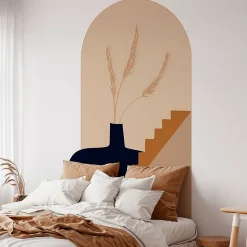 Papier peint intissé pré-encollé fresques géantes - ARCHE VASE GÉANT - 200x120cm