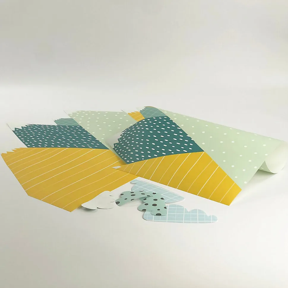 Papier peint intissé pré-encollé fresques géantes - MONTAGNES SCANDINAVES ZISKA - 80x120cm