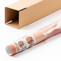 Papier peint intissé pré-encollé fresques géantes - NUIT DÉSERTIQUE ABSTRAITE RONDE - 120x120cm