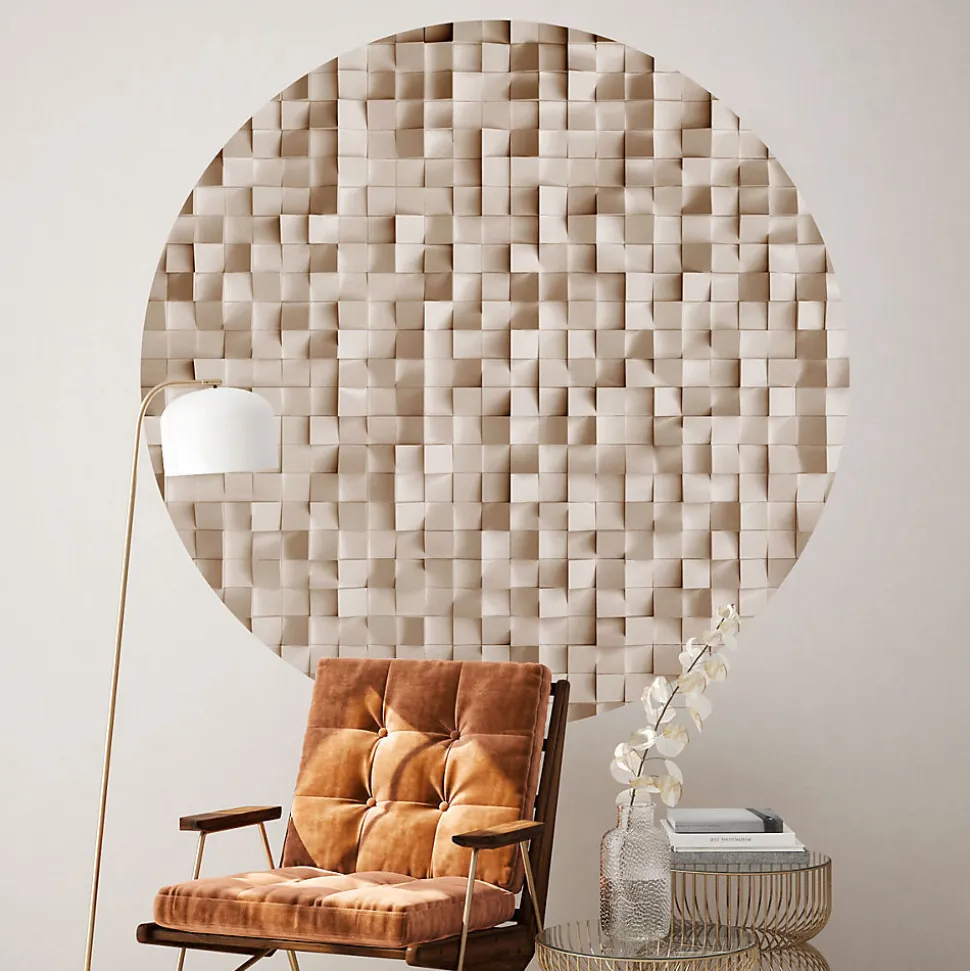 Papier peint intissé pré-encollé fresques géantes - FRESQUE MOSAÏQUE - 60x60cm