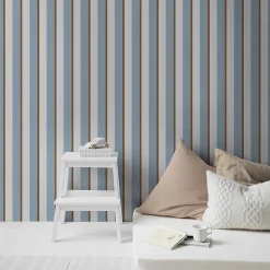 Papier peint intissé rayures tricolores Superfresco Easy