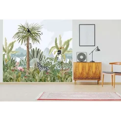 Papier peint intissé TERRA TROPICA 300 x 270 cm (LxH) - Tapisserie murale panoramique XXL, Made in France par Scenolia