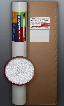 Papier peint non-tissé blanc à peindre EDEM 80304BR60 à relief de type Papier ingraine