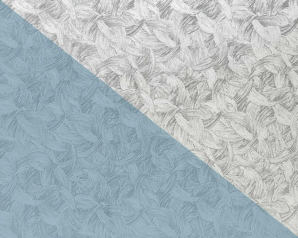 Papier peint non-tissé EDEM 80322BR60 blanc à peindre texture de trait de pinceau 5 roul.