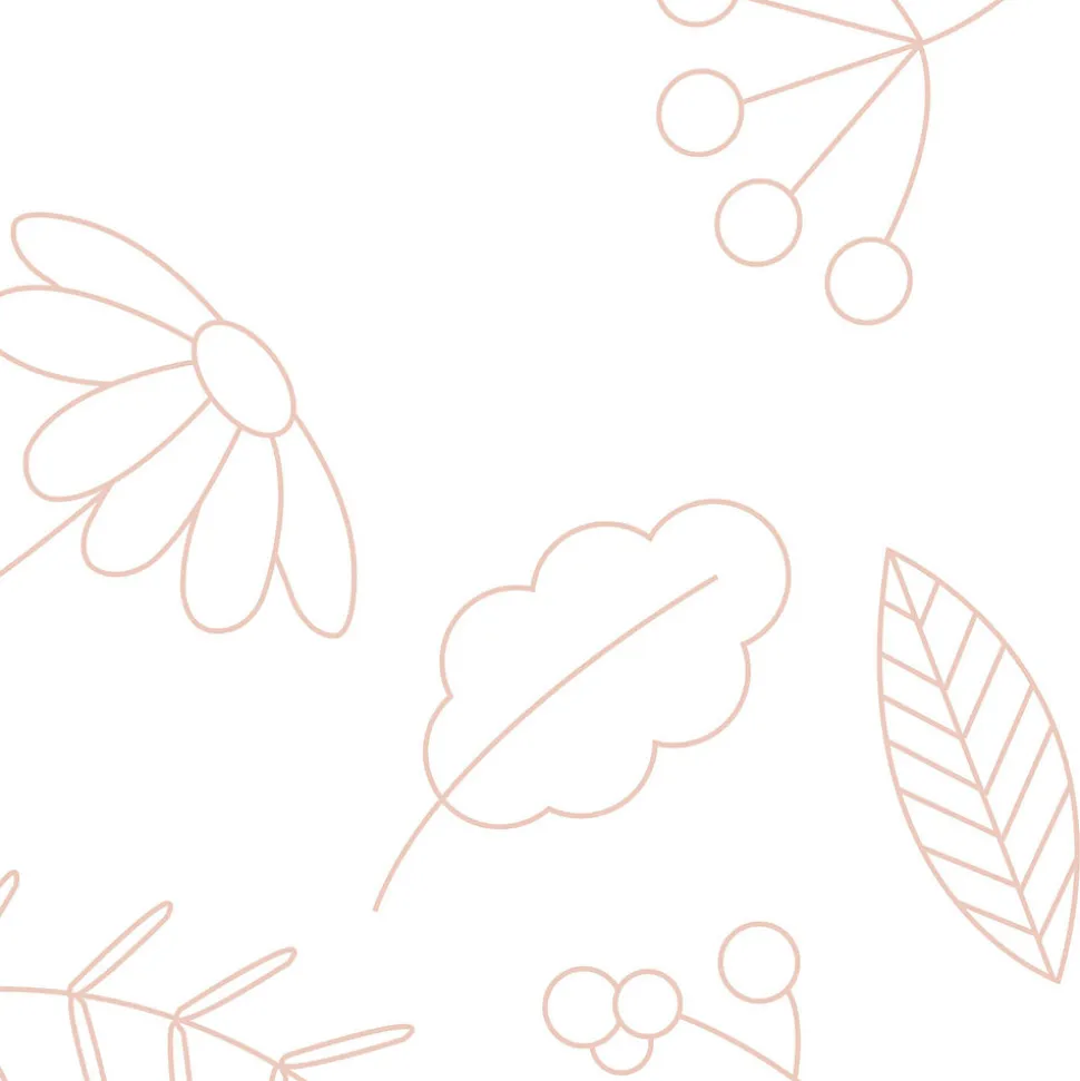 Papier peint panoramique enfant Danse des Feuilles, Beige 450 x 250cm