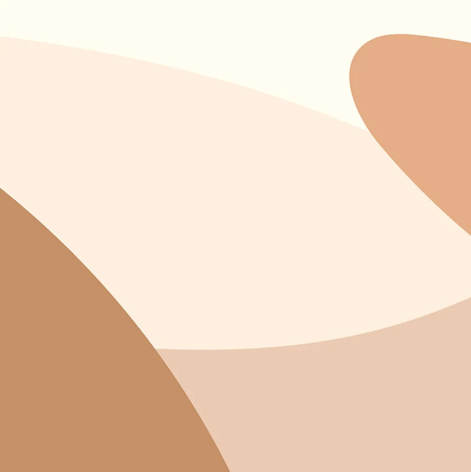 Papier peint panoramique Botanique, Orange 150 x 250cm