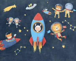 Papier peint panoramique Komar Friends in space L.3.5 m x l.280 cm
