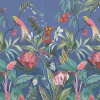 Papier peint panoramique Intissé GoodHome Turquoise ble foncé 280 x 159 cm