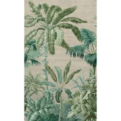 Papier peint panoramique Intissé GoodHome Tugtu crème 280 x 159 cm