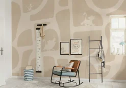 Papier peint panoramique sur intissée de Komar - Disney The Lion King Animals and Shapes - Taille: 400 x 250 cm