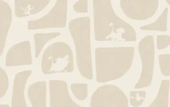 Papier peint panoramique sur intissée de Komar - Disney The Lion King Animals and Shapes - Taille: 400 x 250 cm