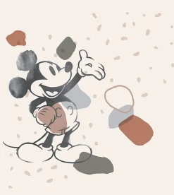 Papier peint panoramique Komar Mickey Organic Shapes L.2.5 m x l.280 cm