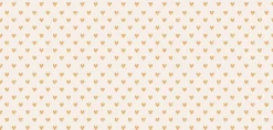 Papier peint panoramique enfant Amour Coeur, Jaune 375 x 250cm