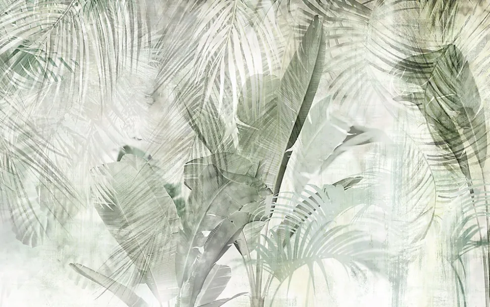 Papier peint panoramique sur intissée de Komar - Botanical Boho - Taille: 400 x 250 cm