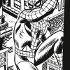 Papier peint panoramique Komar Spider-Man Classic Climb L.1 m x l.200 cm