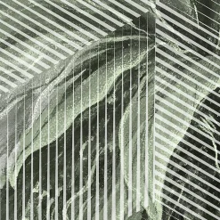 Papier peint panoramique Intissé GoodHome Tanan vert pâle 184 x 248 cm