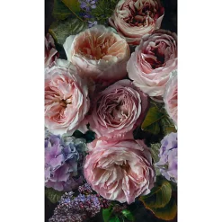 Papier peint panoramique Intissé GoodHome Vanad violet 280 x 159 cm