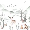 Papier peint panoramique Komar Cozy Woods L.4 m x l.280 cm