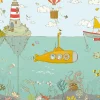 Papier peint panoramique Komar Sealife L.3 m x l.280 cm