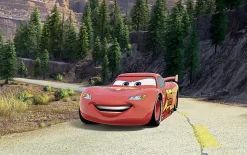 Papier peint panoramique sur intissée de Komar - Disney and Pixar Cars Every Road has a Story - Taille: 400 x 250 cm