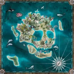 Papier peint panoramique Komar Skull Island L.2.5 m x l.250 cm
