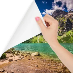 Papier Peint Photo Pour Salon PAYSAGE Lac Montagnes 270cm x 180cm