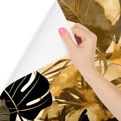 Papier Peint Photo Pour Salon PLANTES Feuilles Tropicales 405cm x 270cm
