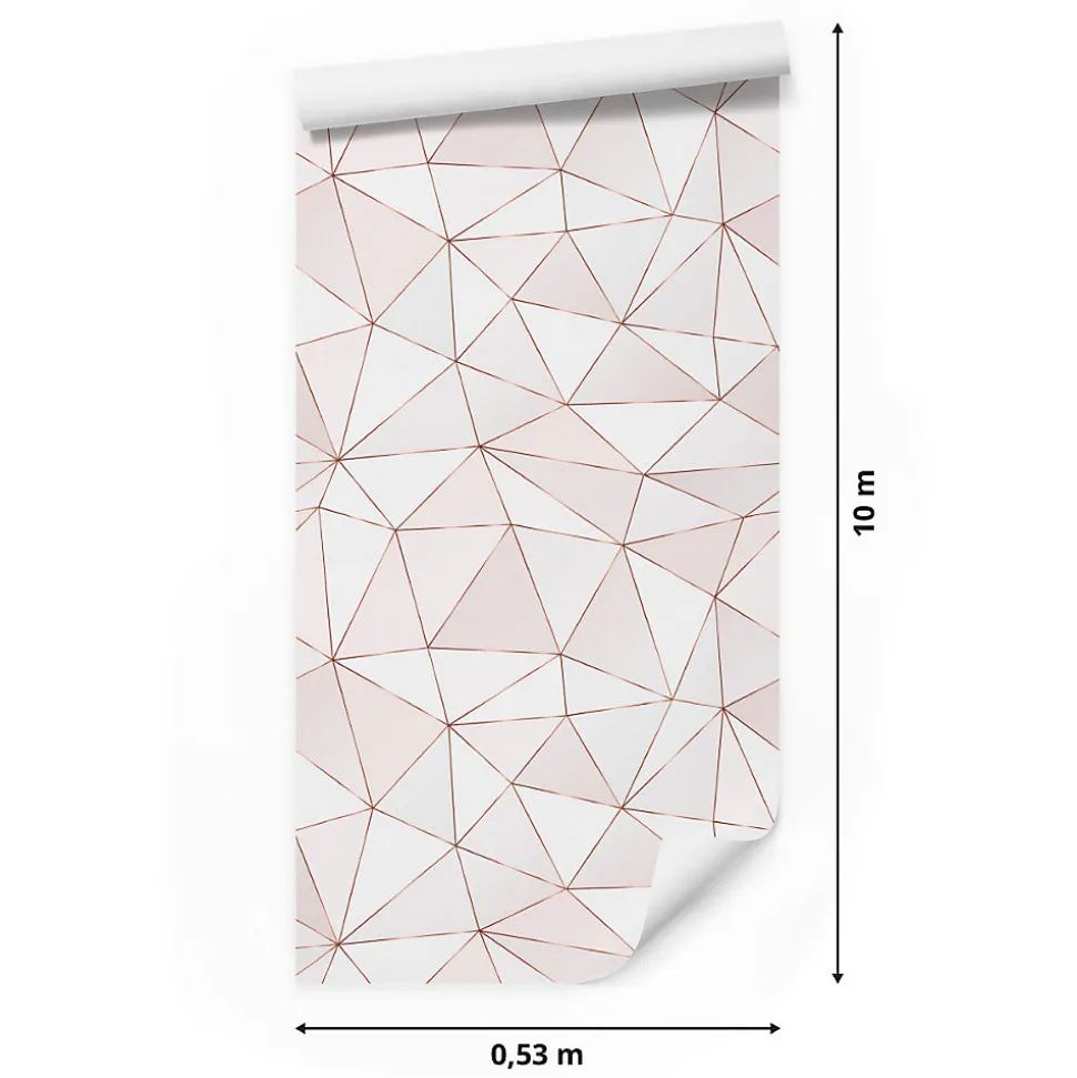 Papier Peint Pour La Chambre MOTIF Géométrique Lignes