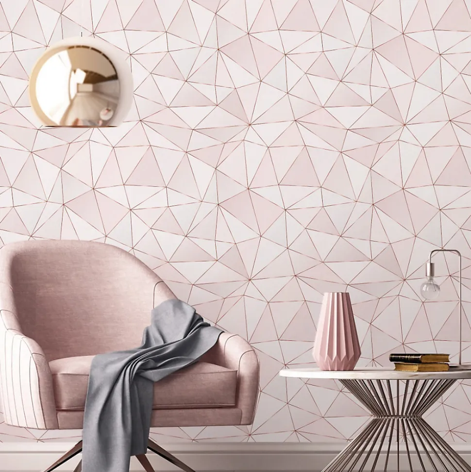 Papier Peint Pour La Chambre MOTIF Géométrique Lignes
