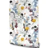 Papier Peint Pour La Chambre FLEURS Colorés Style Slave