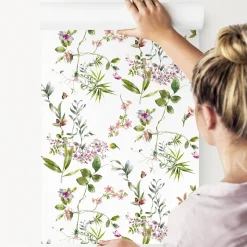 Papier Peint Pour La Chambre FLEURS De Champ Plantes