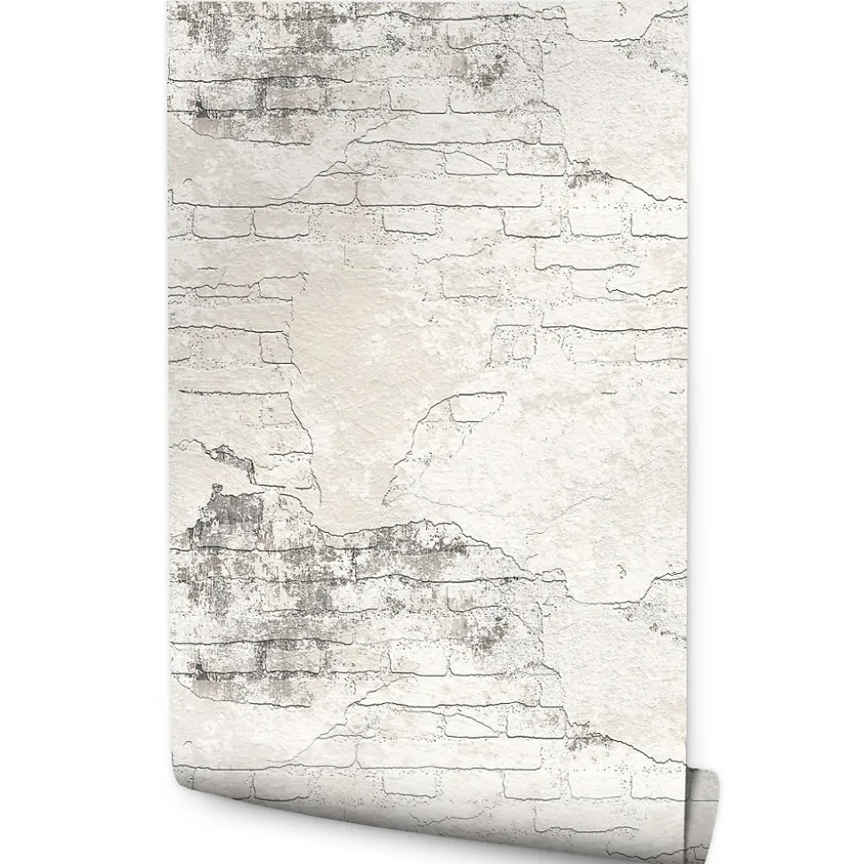 Papier Peint Pour la Chambre Intissé Brique Effet 3D Béton