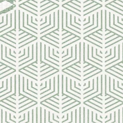 Papier peint pré-encollé vinyle intissé géométrique Easy Roll GoodHome Bassia vert l.53 x H.1005 cm