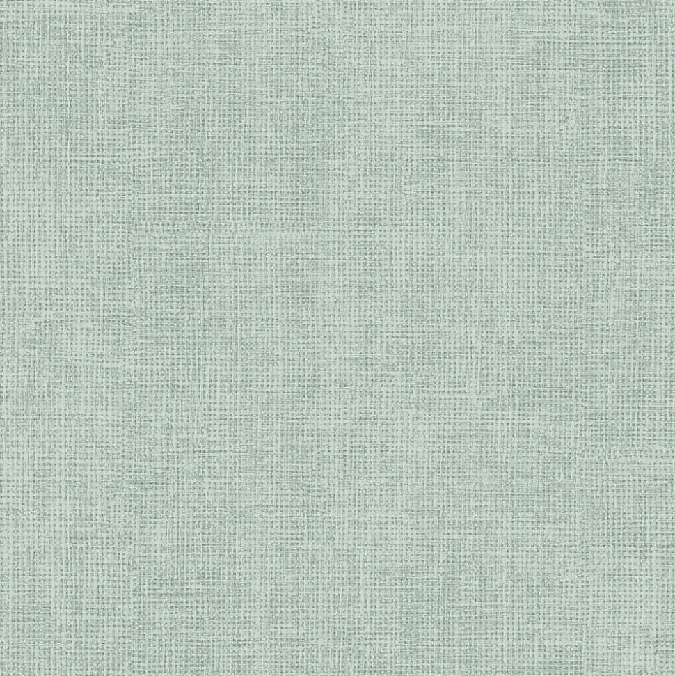 Papier peint pré-encollé vinyle intissé uni vert d'eau Easy Roll GoodHome Coppins l.53 x H.1005 cm