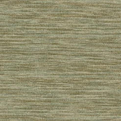 Papier peint pré-encollé vinyle intissé uni Easy Roll GoodHome Calcot vert kaki l.53 x H.1005 cm