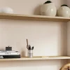 Papier peint pré-encollé vinyle intissé géométrique Easy Roll GoodHome Barlow beige l.53 x H.1005 cm
