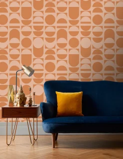 Papier peint Suède intissé GoodHome Irving beige l.53 x H.1000 cm