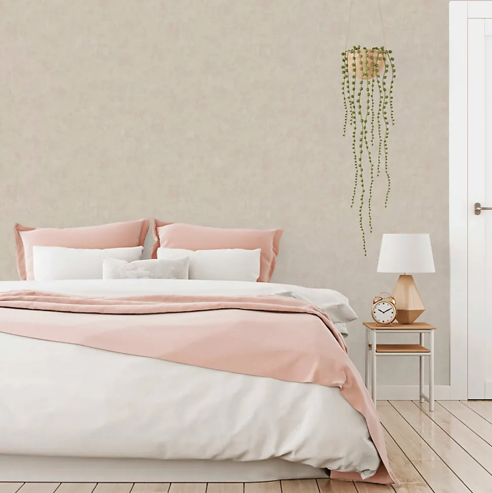 Papier peint uni Tadelakt Lutèce beige