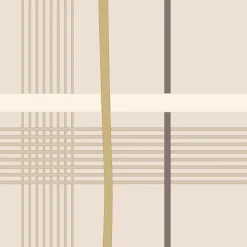 Papier peint vinyl intissé Bensimon carreau beige L.1005 x l.53cm Lutèce