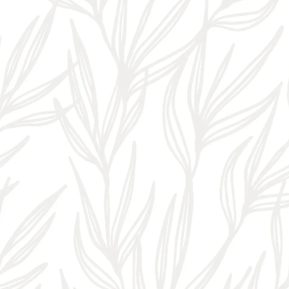 Papier peint vinyle expansé sur intissé Folia feuillage blanc L.1005 x l.53cm Lutèce