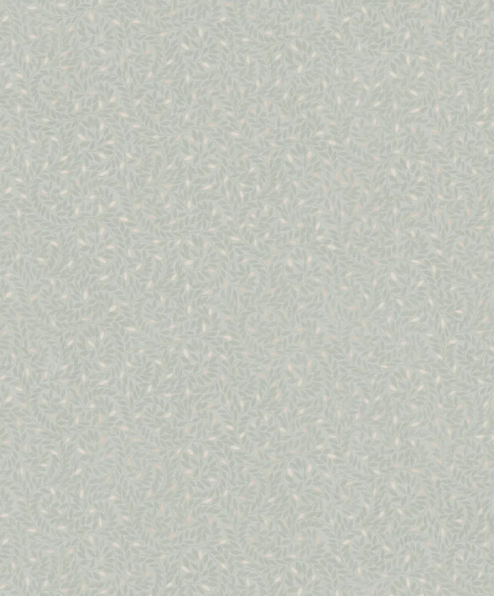 Papier peint vinyle grainé sur intissé botanique épi vert clair L.1001 x l.53 cm Ugépa