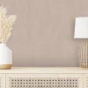 Papier peint vinyle grainé sur intissé uni tweed beige L.1001 x l.53cm Ugèpa