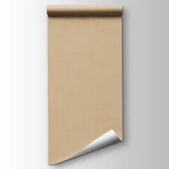 Papier peint vinyle grainé sur intissé uni tweed camel L.1001 x l.53cm Ugèpa