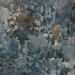 Papier peint Vinyle Intissé GoodHome Nivosa ble marine
