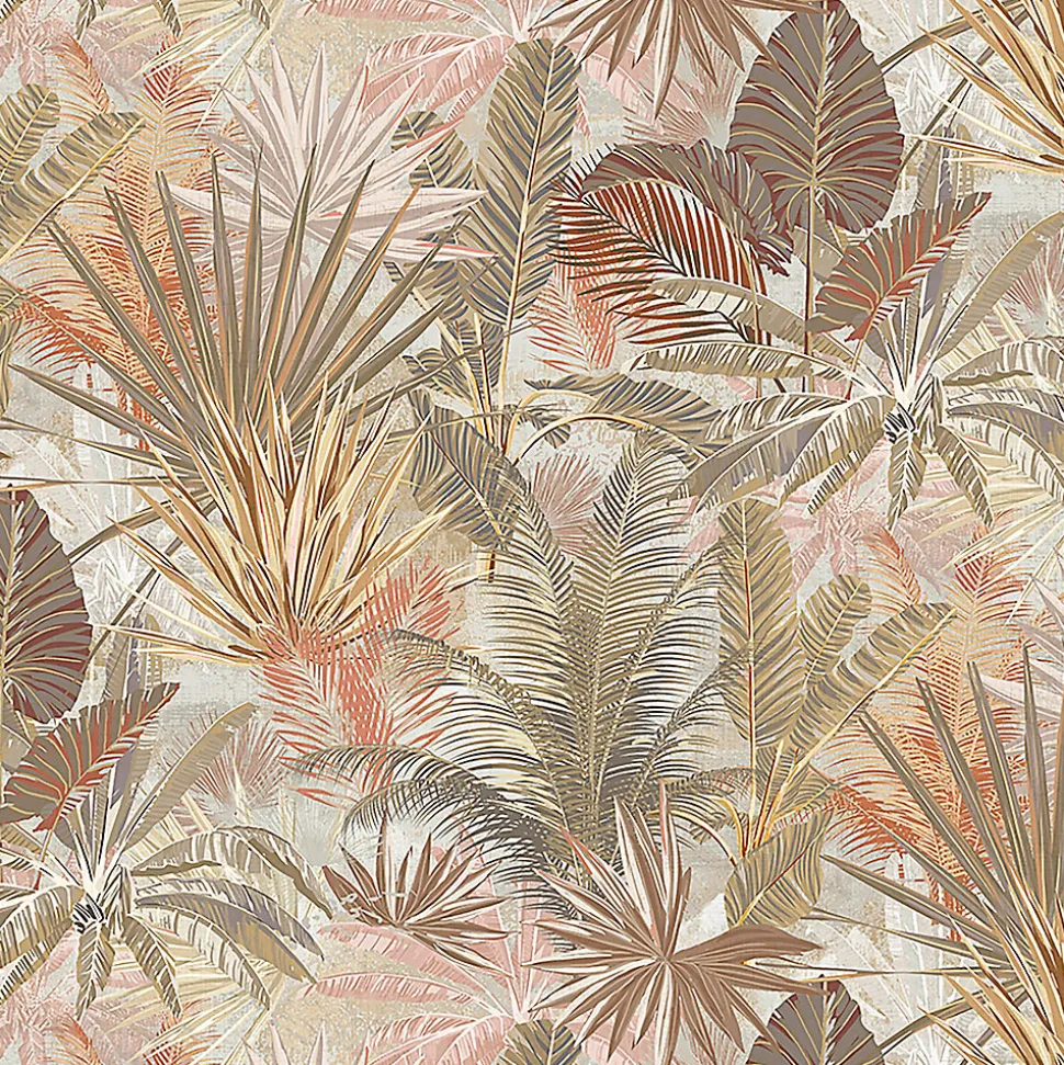 Papier peint Vinyle Intissé GoodHome Dioman beige