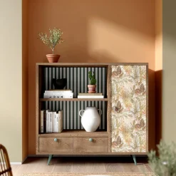Papier peint Vinyle Intissé GoodHome Dioman beige