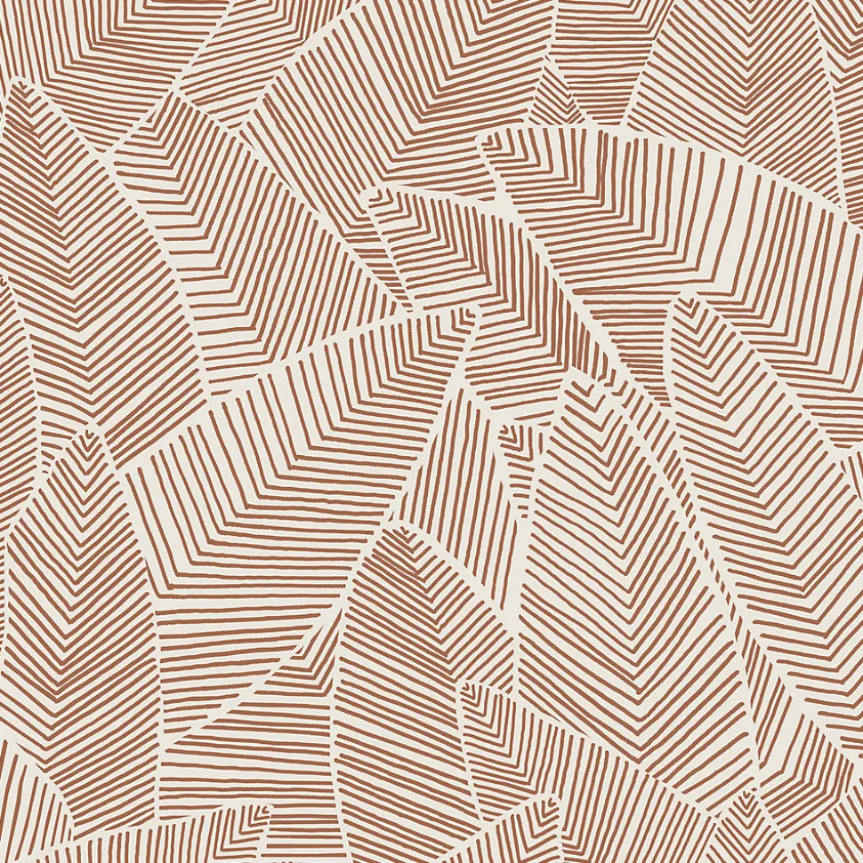 Papier peint vinyle intissé Gebu GoodHome motif palmier rose L. 10,05m x l. 0,53m