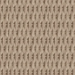 Papier peint vinyle intissé Villa Rosalie Lutece mat et satiné trompe l'œil paille beige, taupe l.1005 x l.53 cm